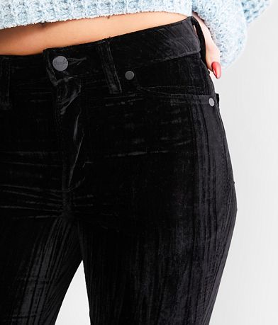 Wrangler&#174; Retro High Rise Velvet Trumpet Flare Pant misc detail 1 view