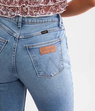 Wrangler&#174; High Rise Flare Jean BACK_POCKET