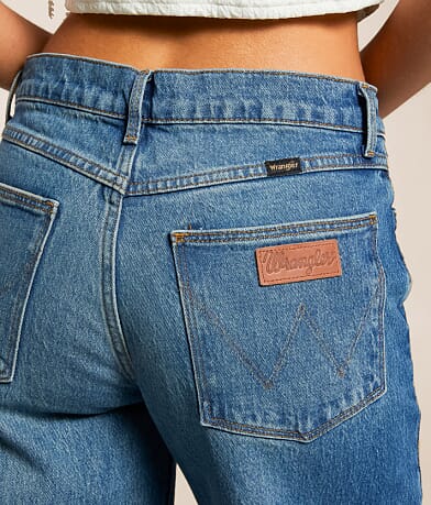 Wrangler&#174; Specialty Low Rise Baggy Stretch Jean back pocket view
