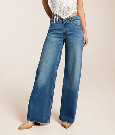 Wrangler® Specialty Low Rise Baggy Stretch Jean front view