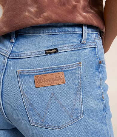 Wrangler&#174; Specialty Boot Stretch Jean back pocket view