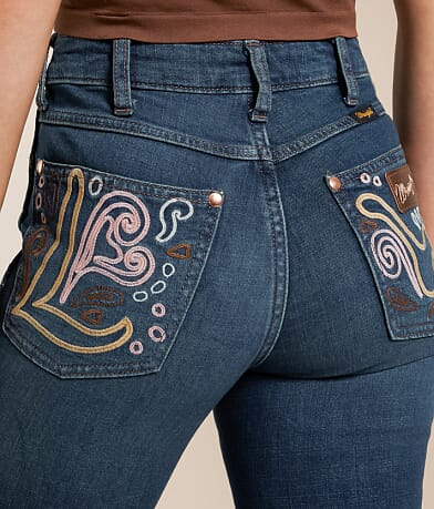 Wrangler&#174; x Lainey Wilson Wildflower Bell Bottom Jean misc detail 1 view
