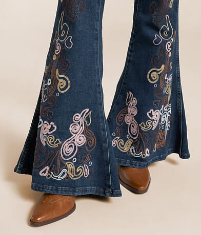 Wrangler&#174; x Lainey Wilson Wildflower Bell Bottom Jean misc detail 3 view