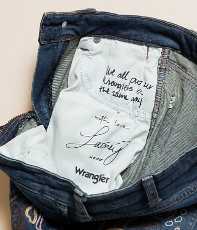 Wrangler&#174; x Lainey Wilson Wildflower Bell Bottom Jean misc detail 5 view