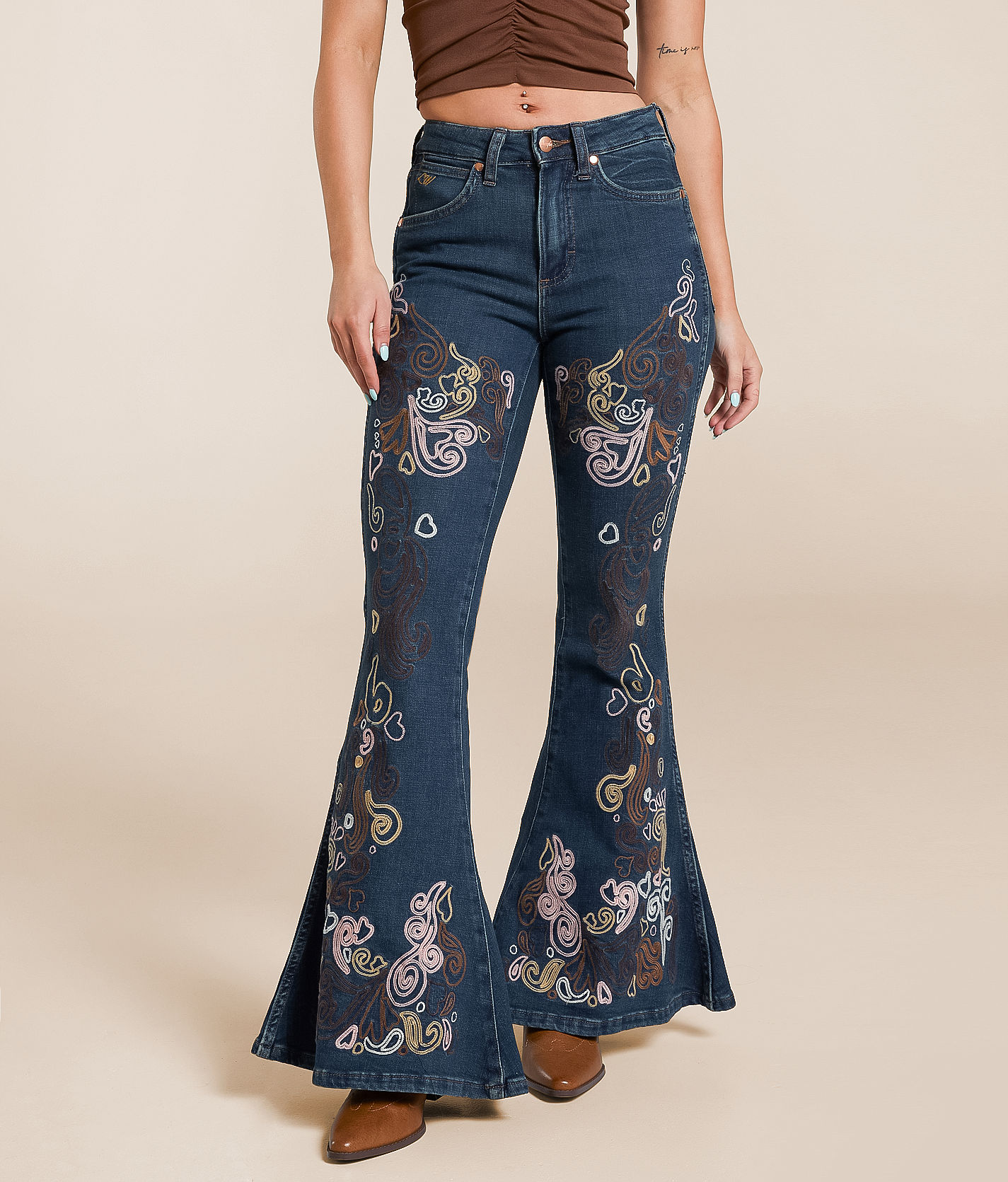 Wrangler® x Lainey Wilson Wildflower Bell Bottom Jean - Women's