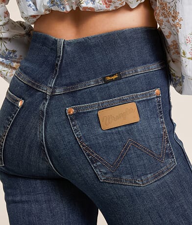 Wrangler&#174; Lainey Wilson Bell Bottom Stretch Jean BACK_POCKET