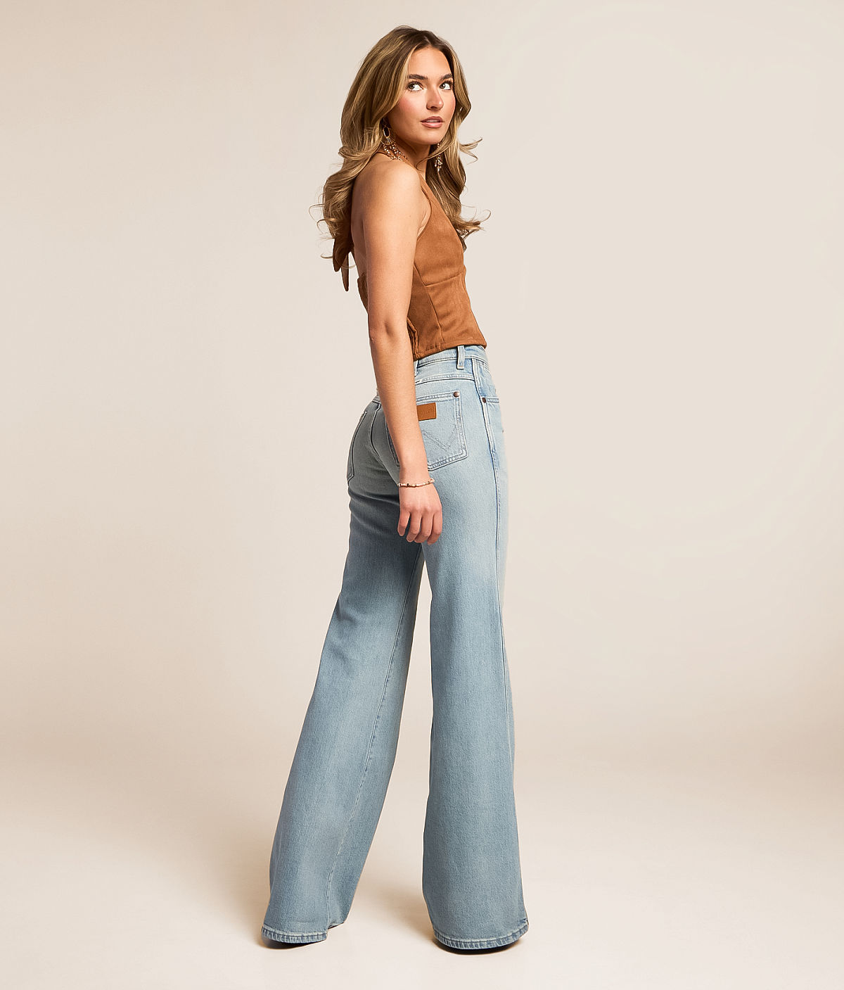 Wrangler® 70's Flare Stretch Jean — Golden Daze by Buckle