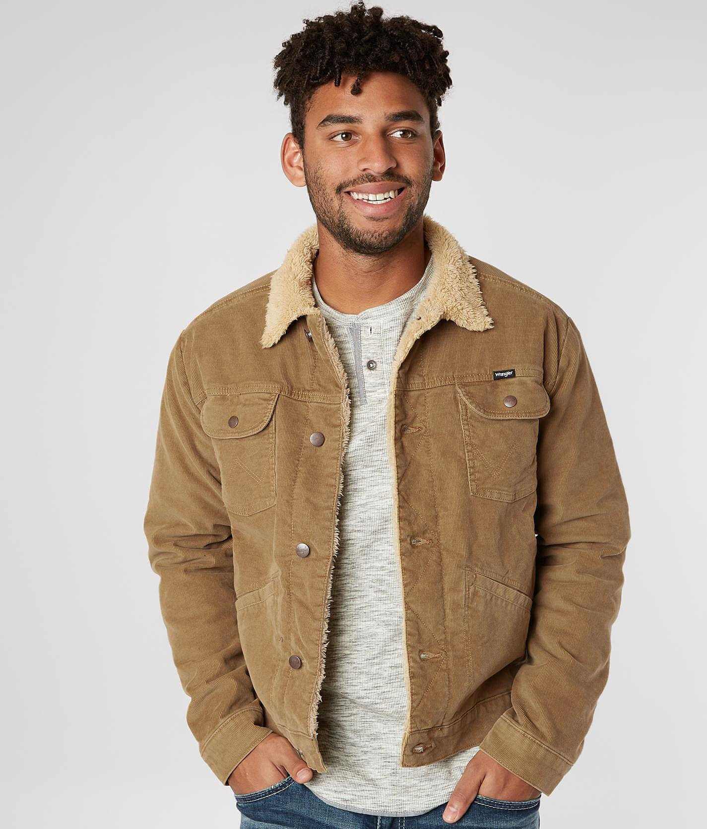 wrangler heritage sherpa jacket