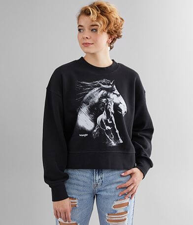 Wrangler&#174; Majestic Horse Sweatshirt full right side view