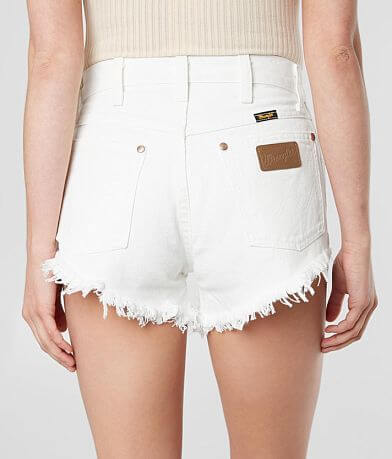 Wrangler&#174; Reworked Cut-Off Denim Short BACK