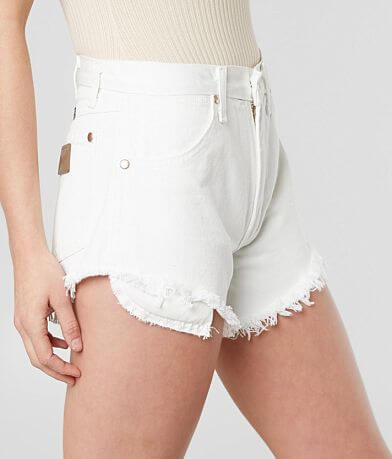 Wrangler&#174; Reworked Cut-Off Denim Short FULL_RIGHT_SIDE