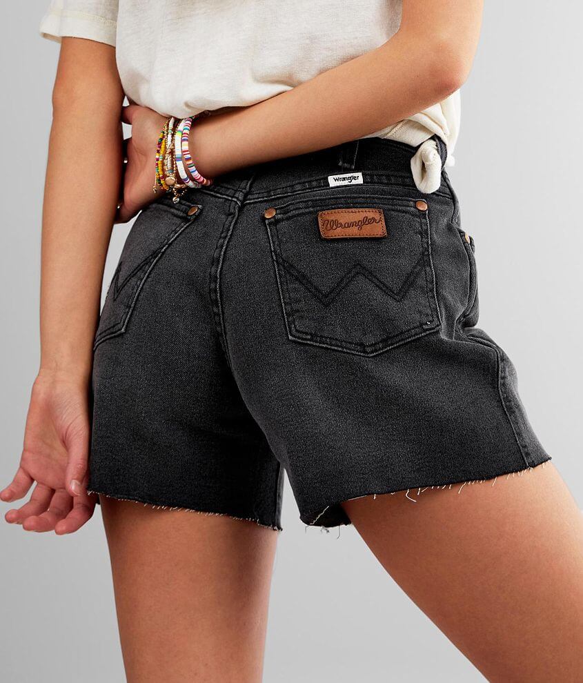 Black store wrangler shorts