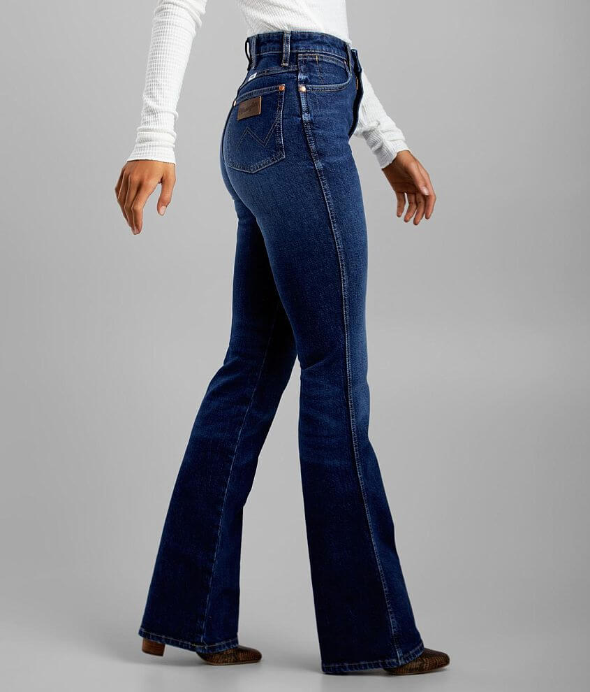 HIGH-RISE BOOT-CUT JEANS