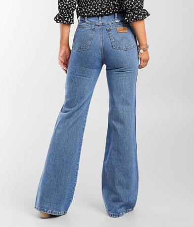 Wrangler&#174; Wanderer High Rise Flare Jean BACK