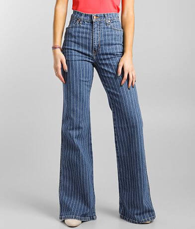 Wrangler&#174; Wanderer High Rise Flare Jean FULL_LEFT_SIDE