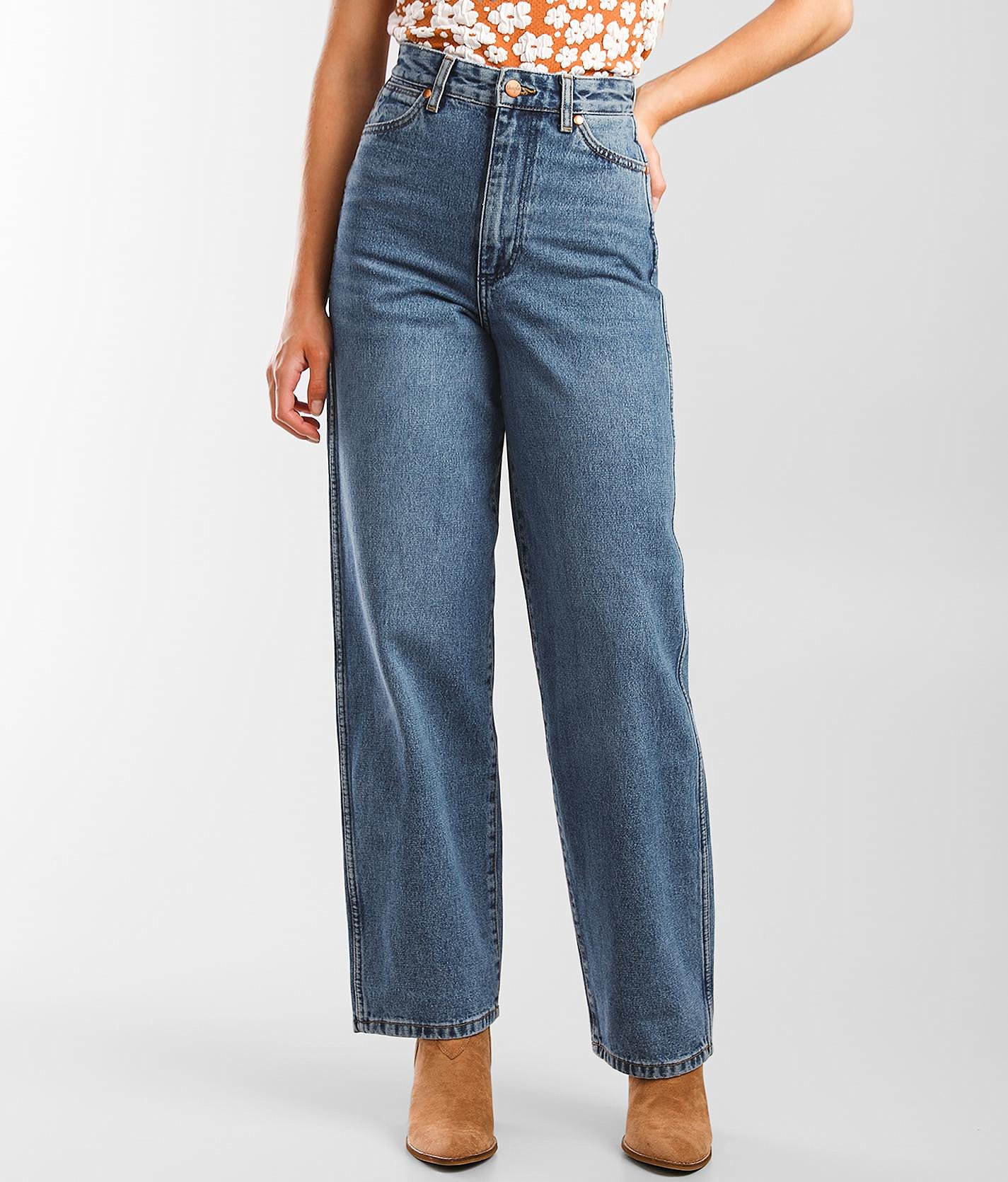 wrangler high rise jeans