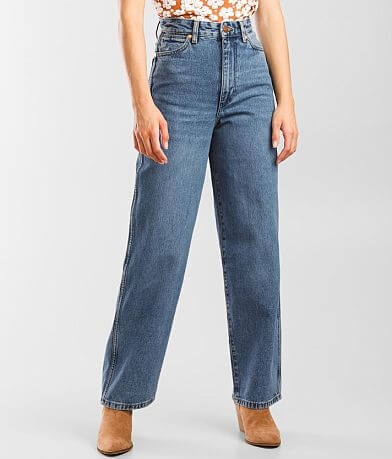 Wrangler&#174; High Rise Barrel 652 Jean full left side view