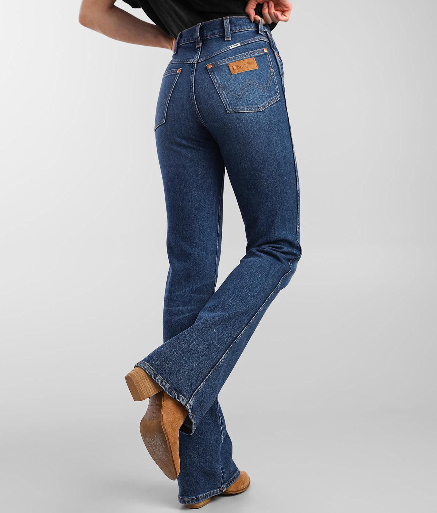 Wrangler® Westward 626 High Rise Boot Jean - Women's Jeans in Dusty Dark |  Buckle