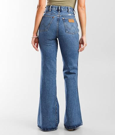 Wrangler&#174; Wanderer High Rise Flare Jean BACK