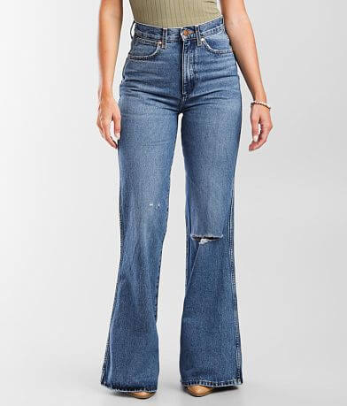 Wrangler® Wanderer High Rise Flare Jean front view