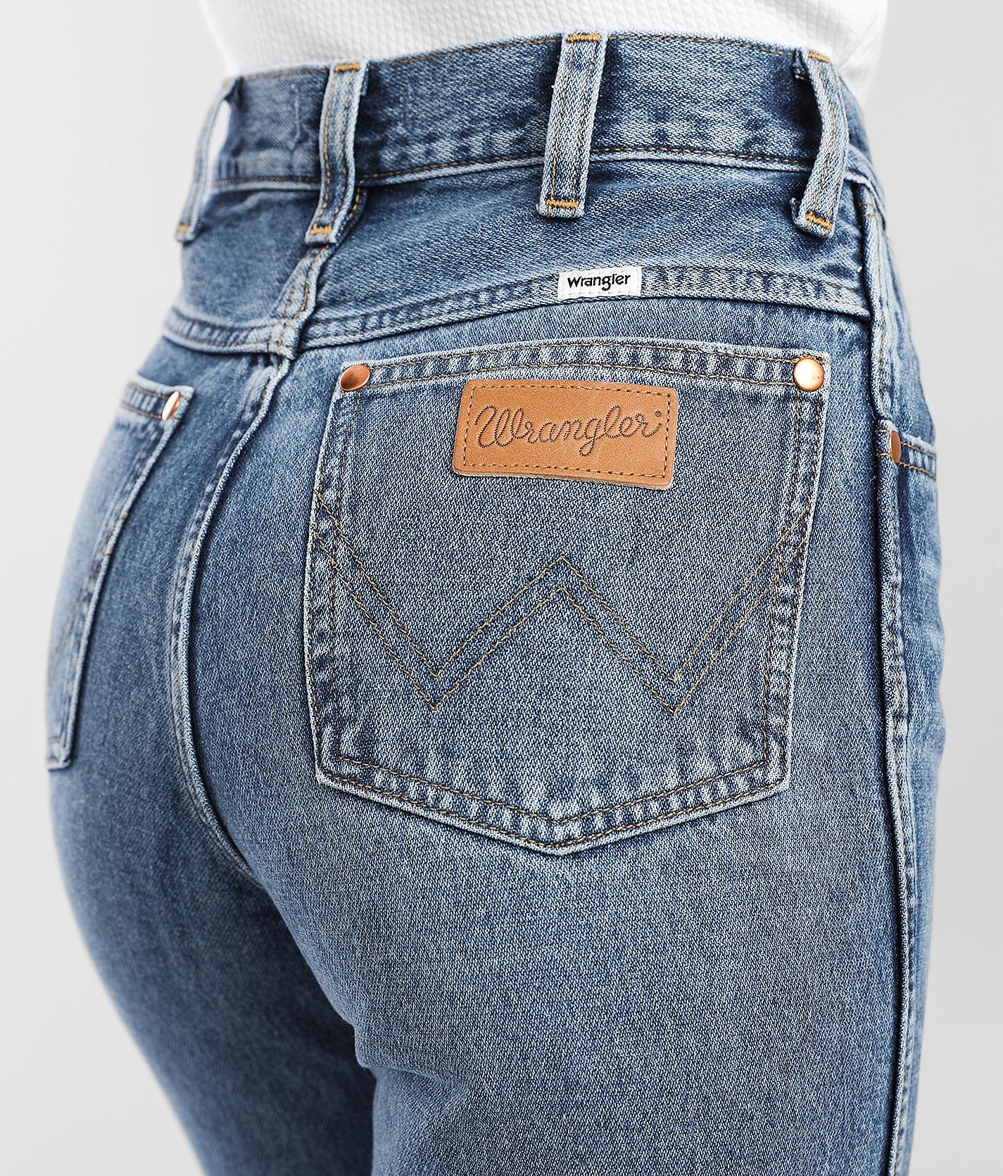 wrangler ankle jeans