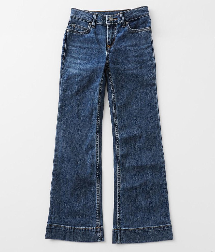 Girls Wrangler® Trouser Stretch Jean Girl's Jeans in Darci Buckle