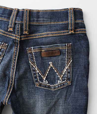 Wrangler&#174; Girls - Mid-Rise Boot Stretch Jean BACK_POCKET