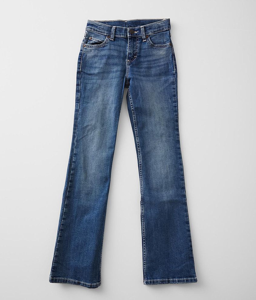 Girls - Wrangler® Mid-Rise Boot Stretch Jean - Girl's Jeans in Dakota ...