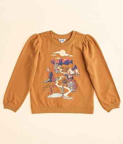 Wrangler® Girls - Scenic Pullover front view