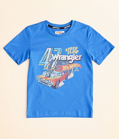 Wrangler® Boys - Hotwheels™ Speed Club T-Shirt front view