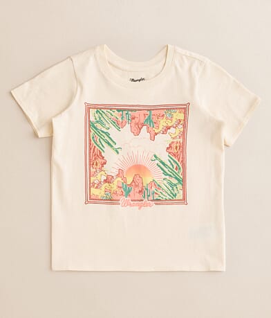 Wrangler® Girls - Desert Sunset T-Shirt front view