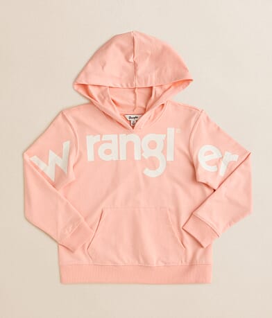 Wrangler® Girls - Logo Hoodie front view