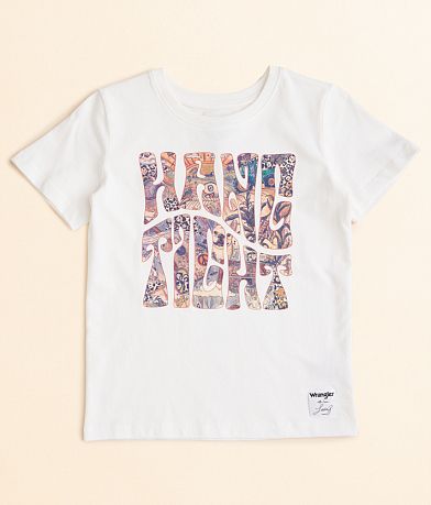 Wrangler® x Lainey Wilson Girls - Hang Tight T-Shirt front view