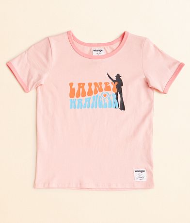 Wrangler® x Lainey Wilson Girls - Band T-Shirt front view