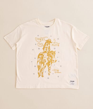 Wrangler® x Lainey Wilson Girls - Wrangler® Lainey Wilson Country Band T-Shirt front view