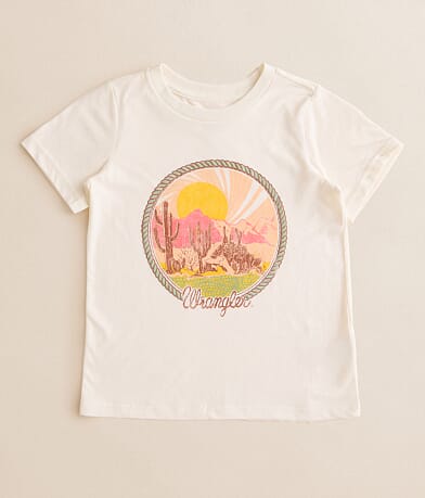 Wrangler® Girls - Okie Sunset T-Shirt front view