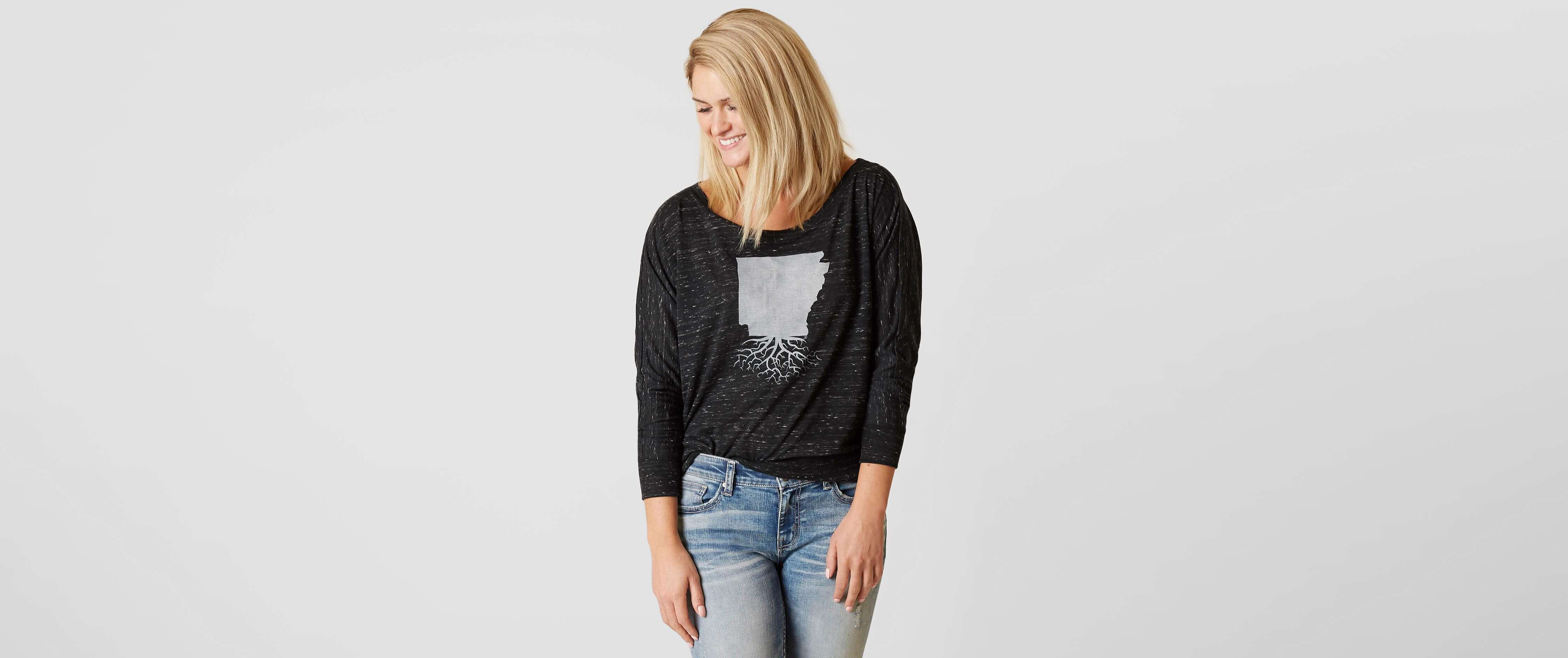Image of WYR Arkansas Roots Off The Shoulder Top