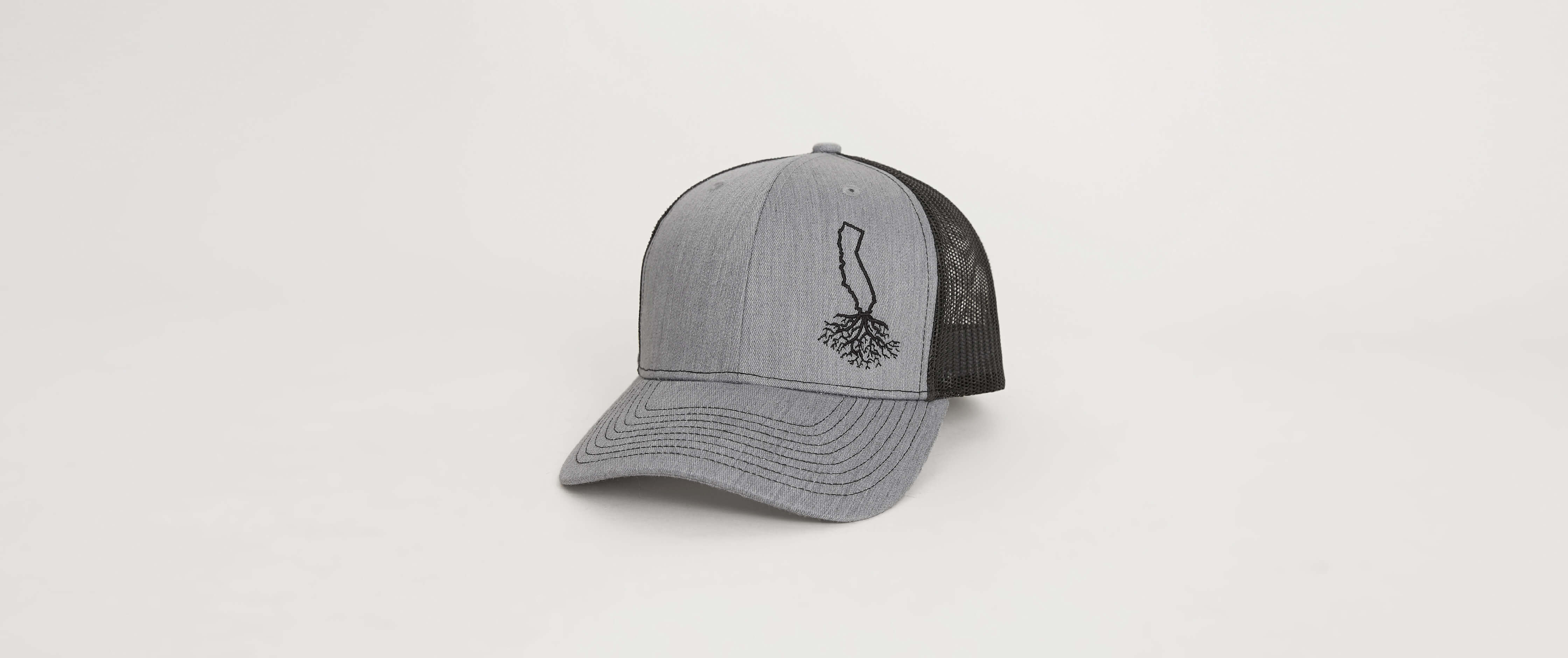 WYR California Roots Trucker Hat - Men's Hats in Heather Black | Buckle