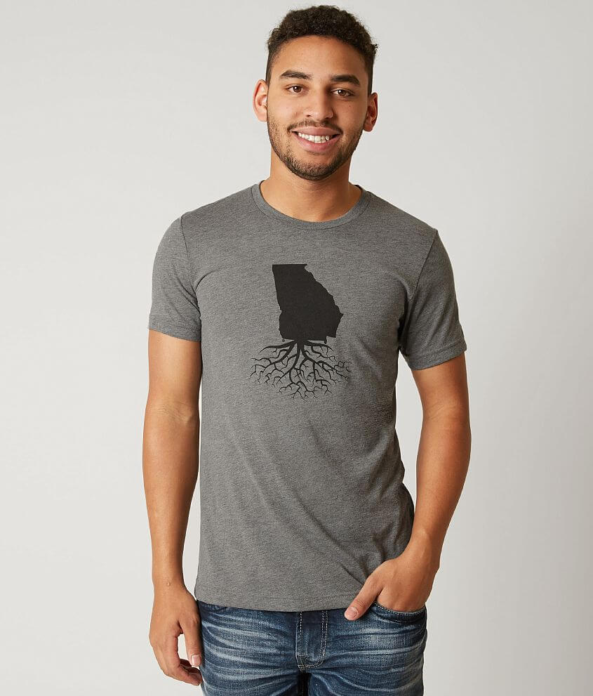 WYR Georgia Roots T-Shirt - Men's T-Shirts in Grey | Buckle