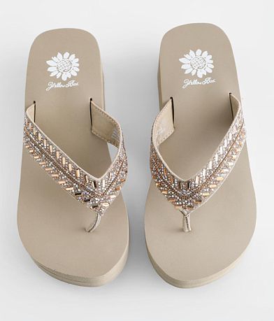 Yellow Box&#174; Lessie Glitz Wedge Flip MISC_DETAIL_3