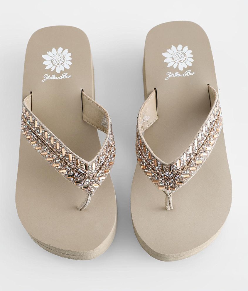 Lessie Glitz Wedge Flip