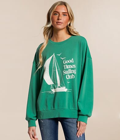 Z Supply Sail Away Sunday Pullover front view