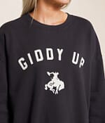 トップス SOL GURUGURU SWEATSHIRTS Z Supply Giddy Up Sunday Oversized Pullover - Women's