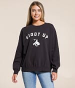 Z Supply Giddy Up Sunday Oversized Pullover - Women's