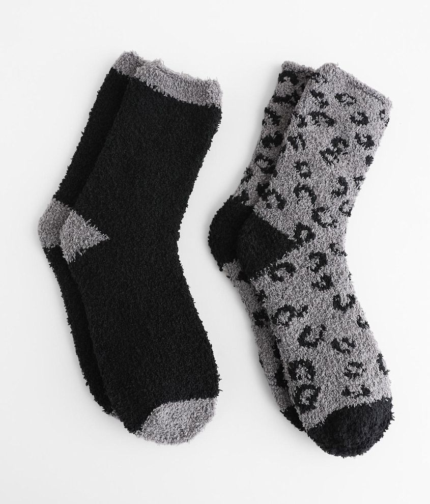 Z Supply 2 Pack Plush Socks front view