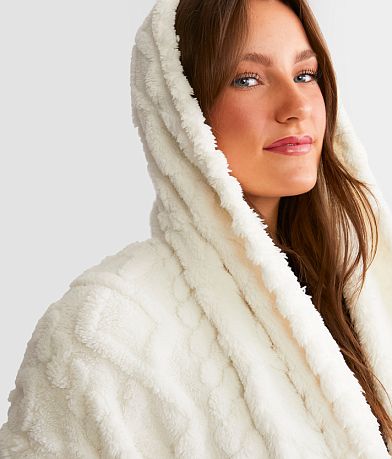 Z Lounge Cameron Cable Knit Hooded Cardigan misc detail 1 view