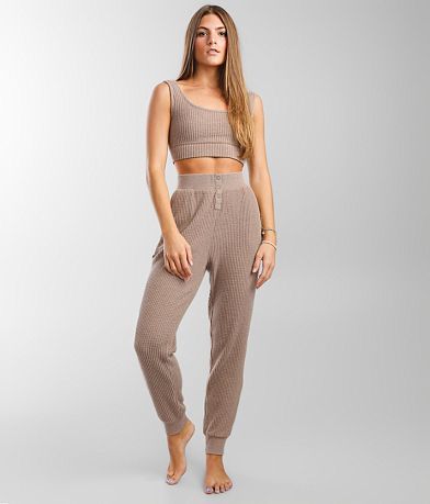 Z Lounge Camper Waffle Knit Jogger MISC_DETAIL_1