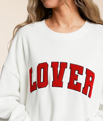 Z Supply Lounge Lover Oversized Pullover misc detail 1 view