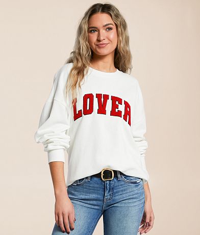 Z Supply Lounge Lover Oversized Pullover front view