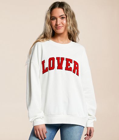 Z Supply Lounge Lover Oversized Pullover full right side view